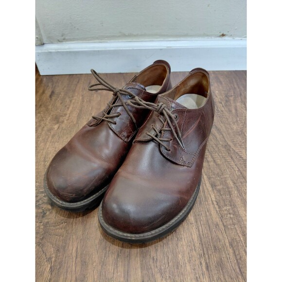 BIRKENSTOCK Gilford Low Brown Leather Derby Oxford Shoes Mens Size 12/ 45 EU main image 5